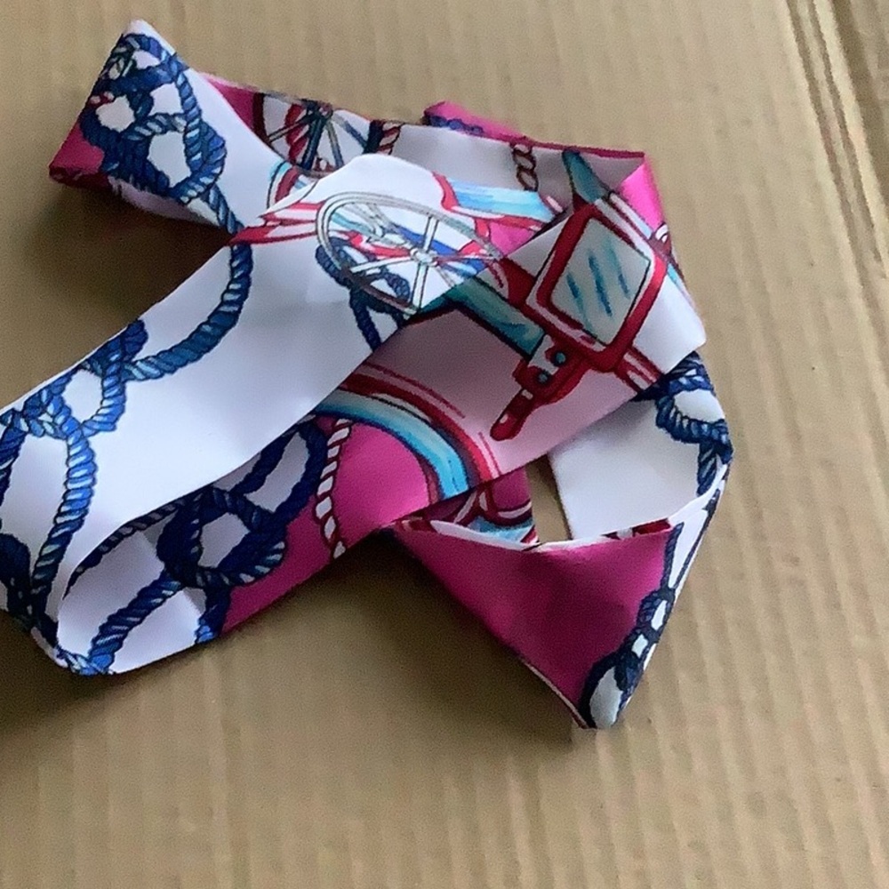 Skinny scarf/wrist wrap/hair tie - Picture 4 of 6